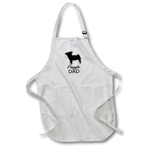 Apron - Puggle Dog Dad Designs Dogs