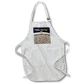 Apron - Image of Words Happy New Year With Silver Gold Glitter Party Bag lens Art by Florene - Happy New Year
