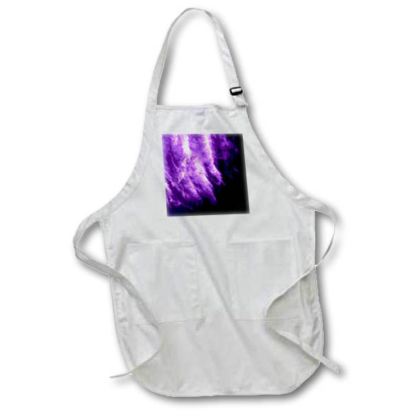Apron - An abstract dark purple photograph of streaky clouds. Stamp City - nature - abstract