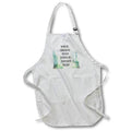 Apron - Photo of steam rising as sun rises in trees with quote about light. Stamp City - abstract landscape