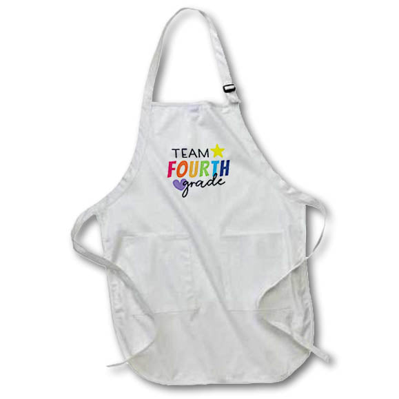 Apron - Team FOURTH Grade Designs Back to School