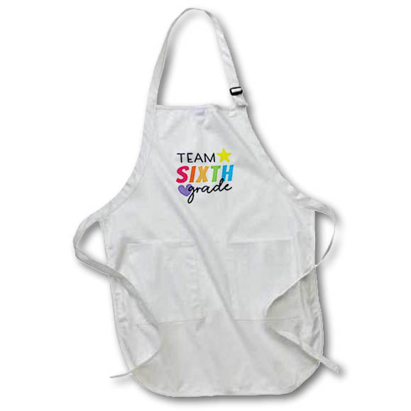 Apron - Team SIXTH Grade Designs Back to School