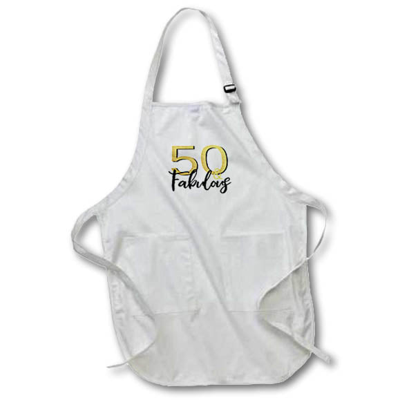 Apron - 50 and Fabulous Designs Birthday