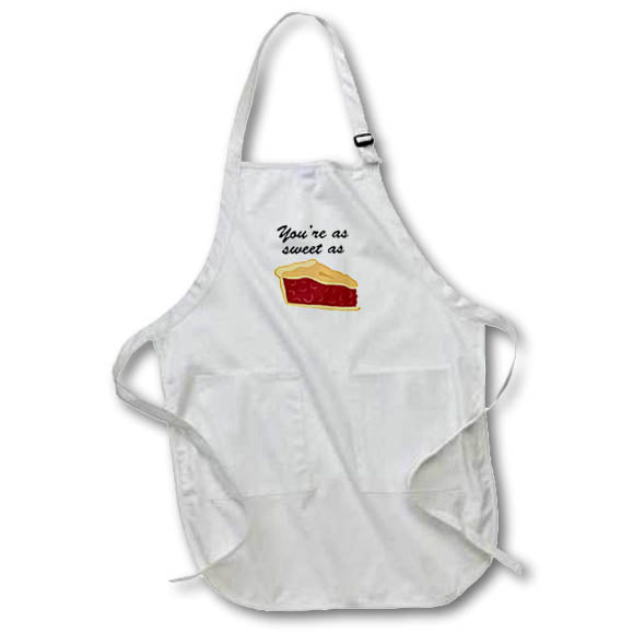 Apron - You Are As Sweet As Cherry Pie Designs Food and Drink