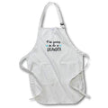 Apron - Im Going To Be A Grandpa Blue Heart Designs Baby