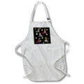 Apron - Funny Cute Flying Dogs Space German Shepherd Beagle Dachshund Funny