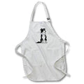 Apron - Funny Cute Border Collie Puppy Dog Pets Cartoon Pets