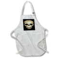 Apron - Floating Antique Human Skull Vector Vector Art - Skull