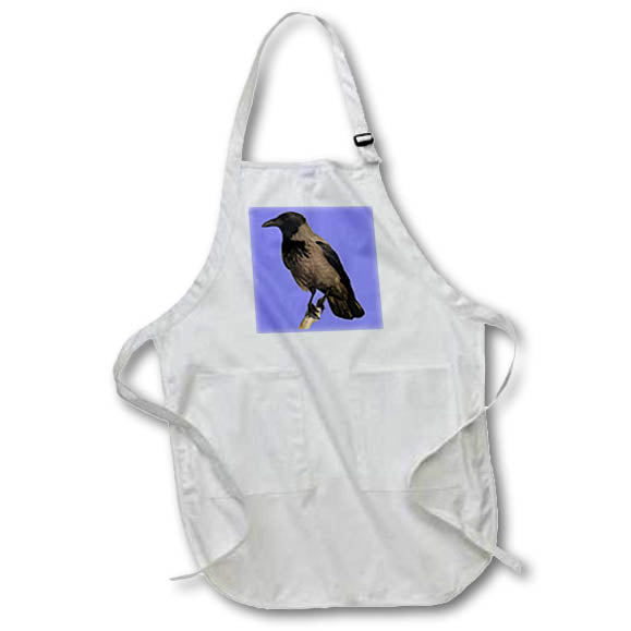 Apron - Hooded Crow Isolated Photographic Vector Vector Art - Hooded Crow