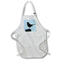 Apron - Minimalistic Blackbird Vector Art Vector Art - Blackbird