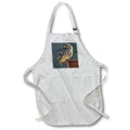 Apron - Barn Owl Staring Towhit Towho Photo Vector Vector Art - Little Owl