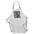 Apron - Gamayun Half Woman Half Raven Prophetic Creature Vector Art - Raven Creature