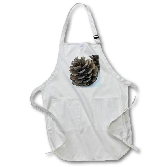 Apron - Minimal Pinecones Photograph Photography - Pinecones