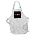 Apron - A colorful tropical Aloha and honu sea turtle for a Hawaii vacation. Creative Studios – Hawaii Islands Aloha