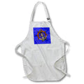 Apron - Classic ship anchor and helm on a map of the Florida Keys. Creative Studios – Nautical Sailing