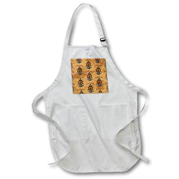 Apron - Anchor and helm pattern for your favorite Captain. Creative Studios – Nautical Sailing