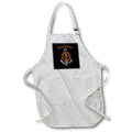 Apron - Classic boat anchor and ship wheel for your favorite Captain. Creative Studios – Nautical Sailing