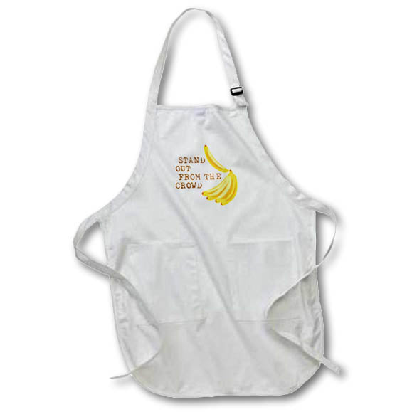 Apron - An image of five yellow bananas. Stand out from the crowd funny gift Alexis Design - Fruits Banana