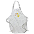 Apron - An image of five yellow bananas. Keep your banana up funny gift Alexis Design - Fruits Banana