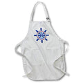 Apron - Beaumont, USBPT, USA. Helm and anchor. Around the world by sea Alexis Design - Around The World By Sea