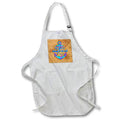 Apron - Coastal ship anchor Anchored In The South on a vintage sailing chart. Creative Studios – Nautical Sailing
