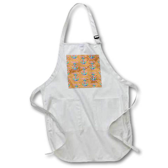 Apron - Living On Lake Time ship anchor pattern. Creative Studios – Nautical Sailing
