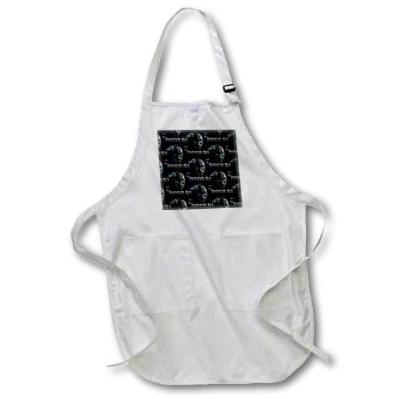 Apron - Fun Gray Alien and UFO pattern for any Area 51 conspiracy theory. Creative Studios – Aliens UFOs