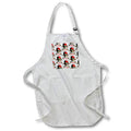 Apron - ARRR Jolly Roger pirate skull pattern on a vintage sailing chart. Creative Studios – Pirates Jolly Roger