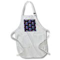 Apron - A fun animal safari art of a mama and baby elephant pattern. Creative Studios – Wildlife Safari Art