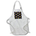 Apron - Funny Art Ninja with art palette and brushes pattern for artists. Creative Studios – Artist Art Career