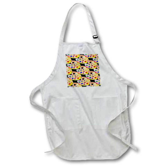 Apron - Creative pattern for artist of a paint art palette. Creative Studios – Artist Art Career