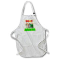 Apron - Image of Tiger Photo With Chinese Lanterns Happy New Year Text lens Art by Florene - Chinese New Year