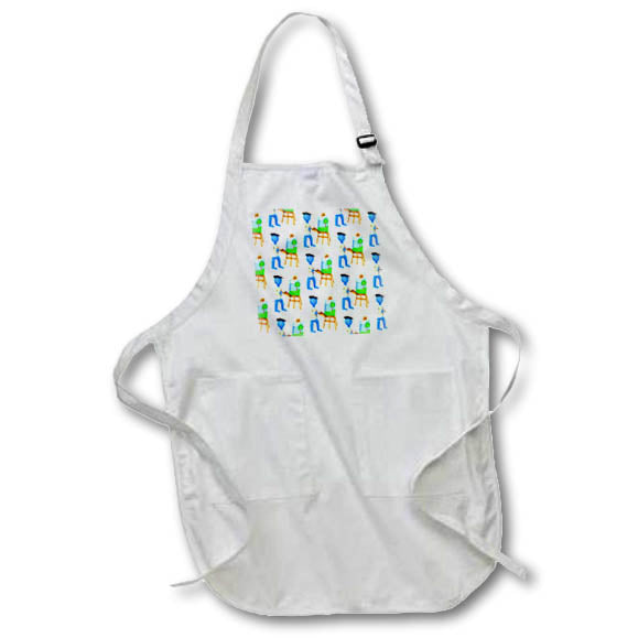 Apron - A colorful art design for any visual artist and painter. Creative Studios – Artist Art Career