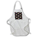 Apron - A colorful art design of an artist palette, art brushes, and paint. Creative Studios – Artist Art Career
