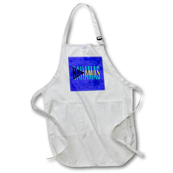 Apron - Add some fun to your Bahamas vacation with this Caribbean flag. Creative Studios – Caribbean Fun