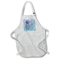 Apron - Be a Pineapple Stand Tall Wear a Crown with pink flamingos. Creative Studios – Be A Pineapple