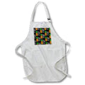 Apron - A cool pineapple and flamingo beach pattern for summer vacations. Creative Studios – Be A Pineapple
