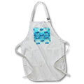 Apron - Be a Manatee beach summer beach pattern of Floridas marine animal. Creative Studios – Be A Manatee
