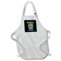 Apron - Beach Please summer fun design with a parrot and surfboards. Creative Studios – Beaches Please