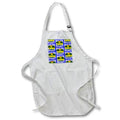 Apron - Beach Bum University funny beach quote pattern for beach lovers. Creative Studios – Beaches Bum