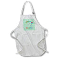 Apron - Happy 72nd Birthday, Cupcake with Candle, Balloons, Hat, Colorful