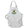 Apron - Funny Cute Snug as a Pug on a Rug Pud Dog on Rug Pun Cartoon Pets