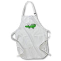 Apron - Cute Funny Dill Pickle Alligator Cartoon Funny