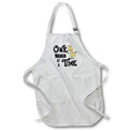 Apron - Funny Cute One Neigh at a Time Palomino Horse Pun Cartoon Funny