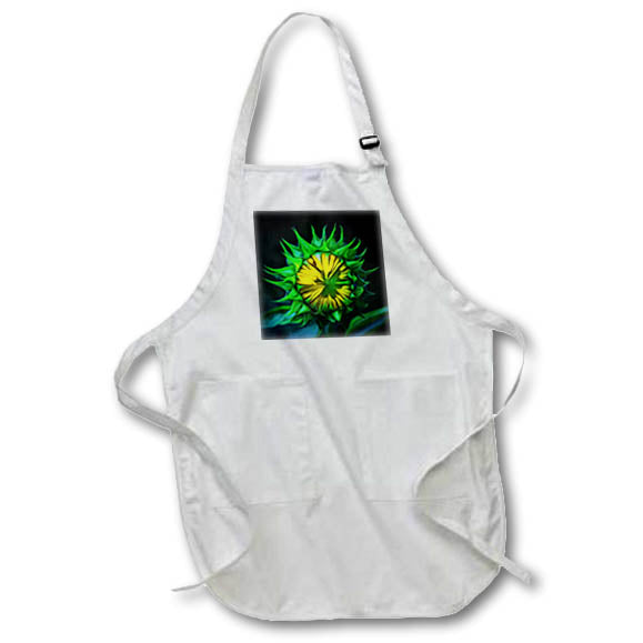 Apron - Closeup of sunflower bloom Photography - Flowers
