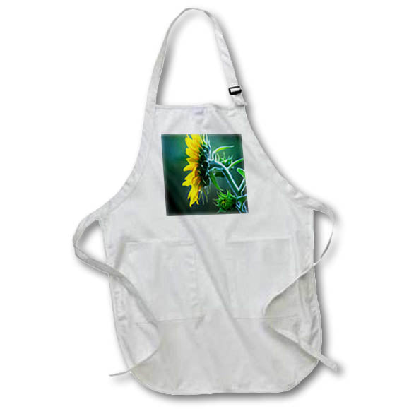 Apron - Side view of sunflower Photography - Flowers