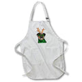 Apron - Rottweiler in Antlers Sunglasses and a Winter Scarf for Christmas Fleas NaviDOG Collection