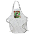 Apron - A fun Scottie Dog Dressed in Fancy Winter Gear for Dog Lover Christmas Fleas NaviDOG Collection