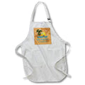 Apron - Big Pine Key sailing art on a vintage map of the Florida Keys. Creative Studios – Nautical Sailing