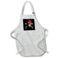 Apron - A Jolly Roger pirate skull and crossed bones, perfect for any pirate. Creative Studios – Pirates Jolly Roger